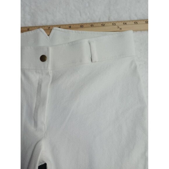 Royal Highness Womens Size 30 R Equestrian Breeches Riding Pants White & Black - Picture 6 of 8